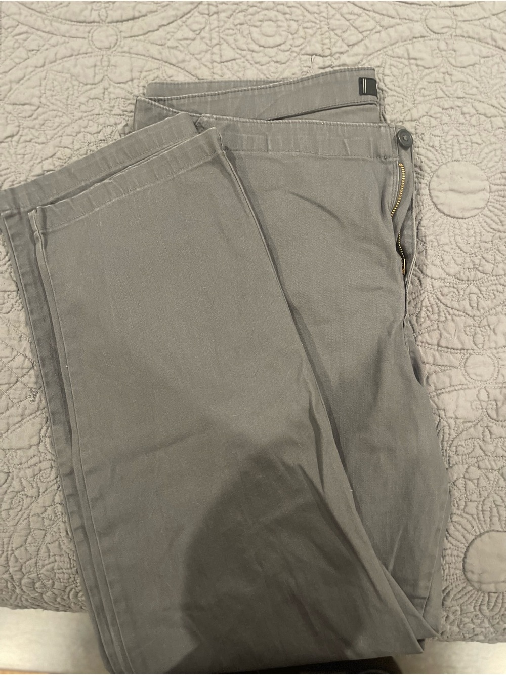 Women’s Lee riders Gray Casual Pants - Classic Straight Fit